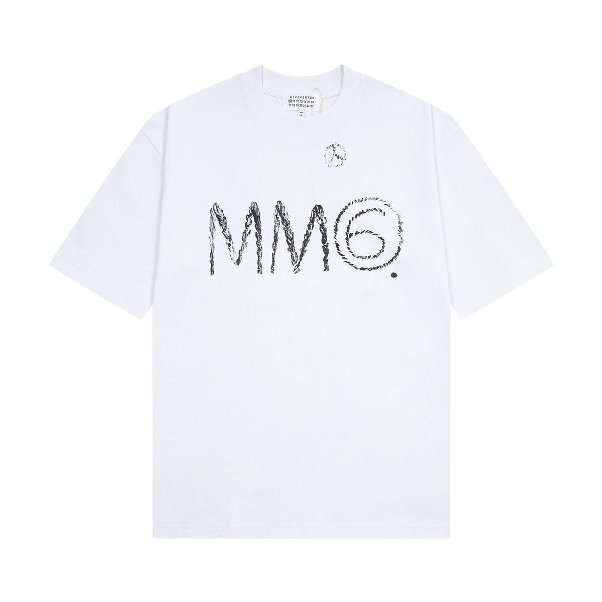Maison Margiela T-shirt Crew Neck Loose Short Sleeve T-shirt