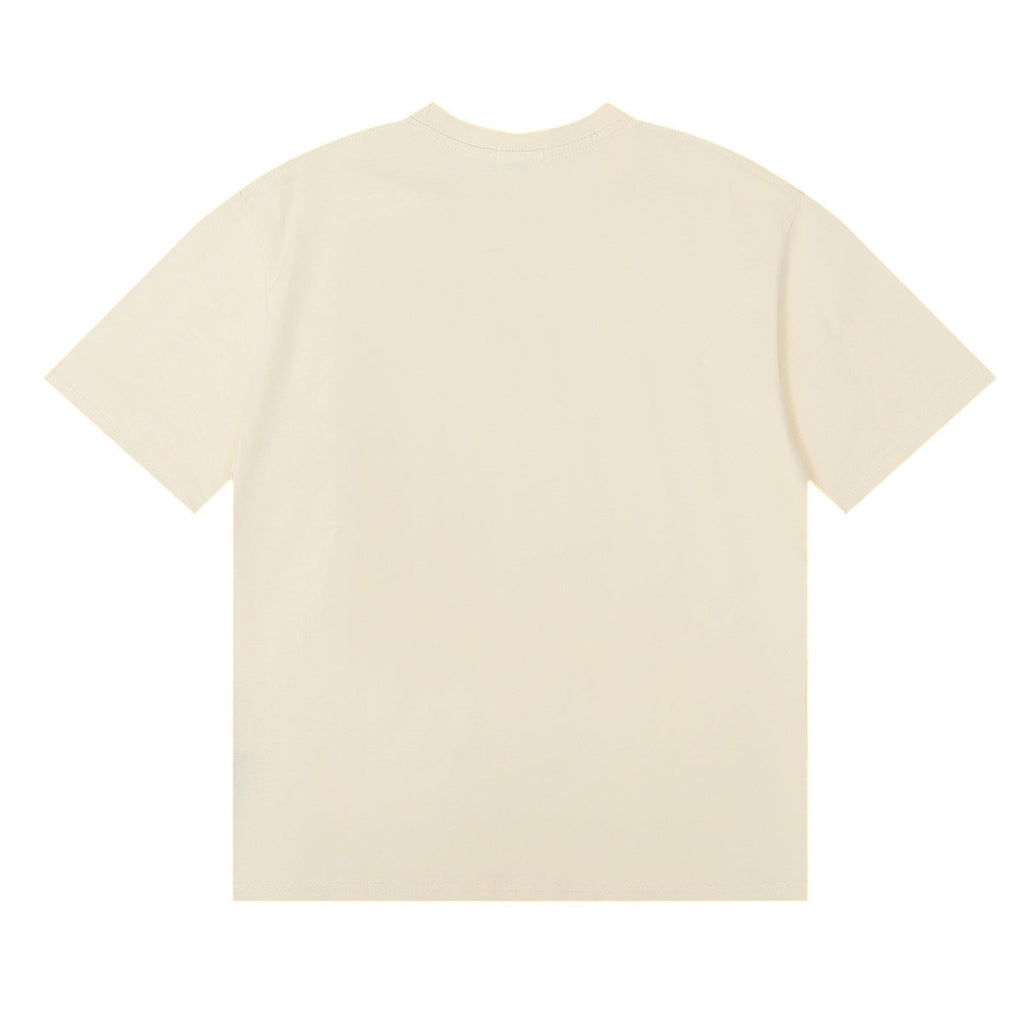 Rhude T-shirt Ski Theme Letter Print Short Sleeve T-shirt