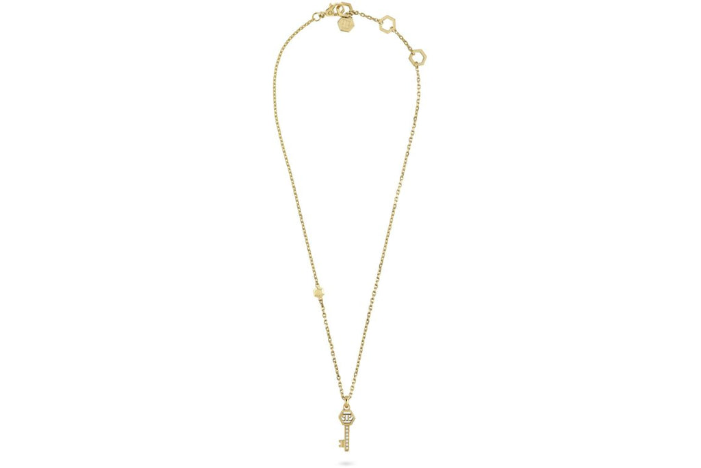 Philipp Plein Plein Valentine Cable Chain Necklace Gold