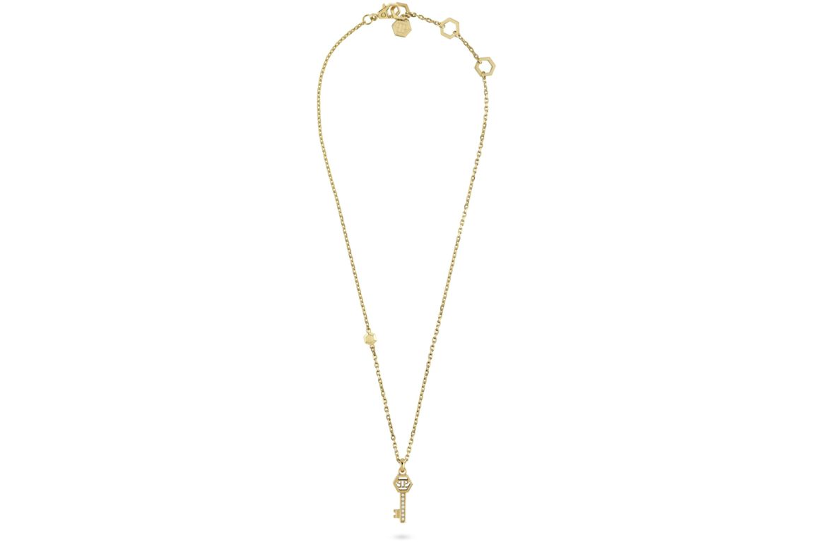Philipp Plein Plein Valentine Cable Chain Necklace Gold
