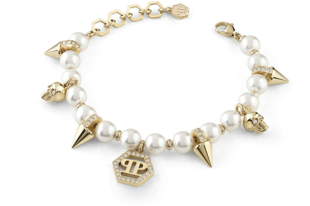Philipp Plein Rhapsody Crystal Bracelet Gold