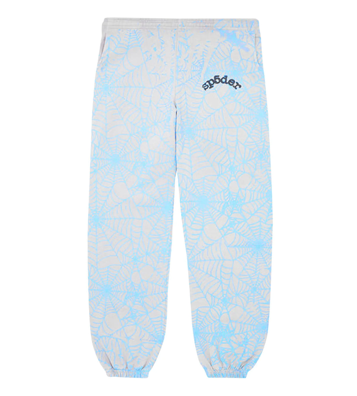 Sp5der AOP Web Heather Grey Sweatpants