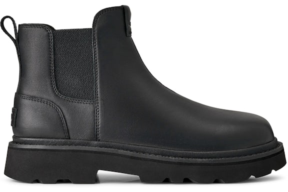UGG Chelsea Lug Leather Boot Black