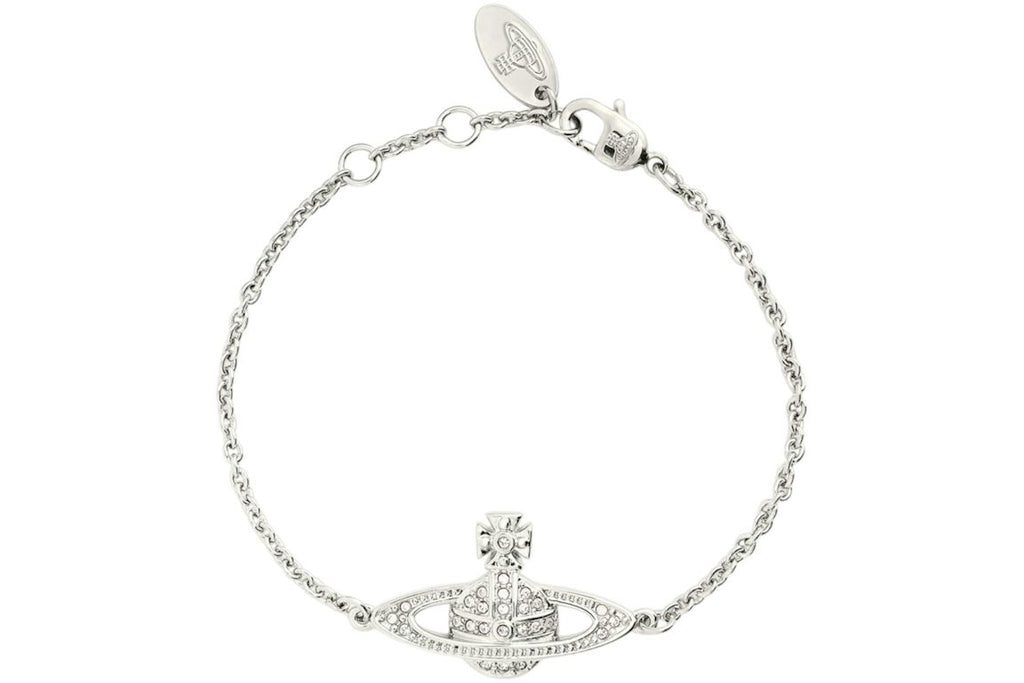 Vivienne Westwood Mini Mayfair Bas Relief Bracelet Platinum
