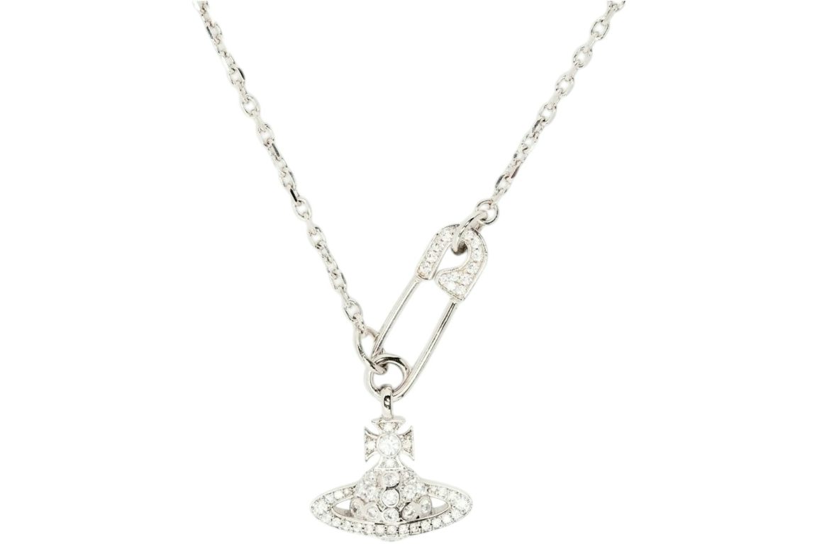 Vivienne Westwood Women's Lucrece Pendant Platinum/White CZ