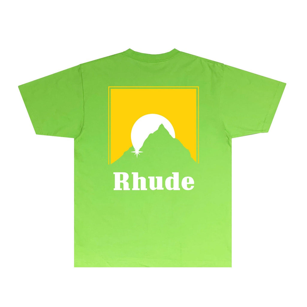 Rhude T-shirts Printed Trendy Pure Cotton