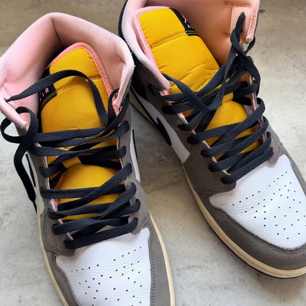 Used - Air Jordan 1 Mid SE White Cave Stone - US M 12 - detail 1