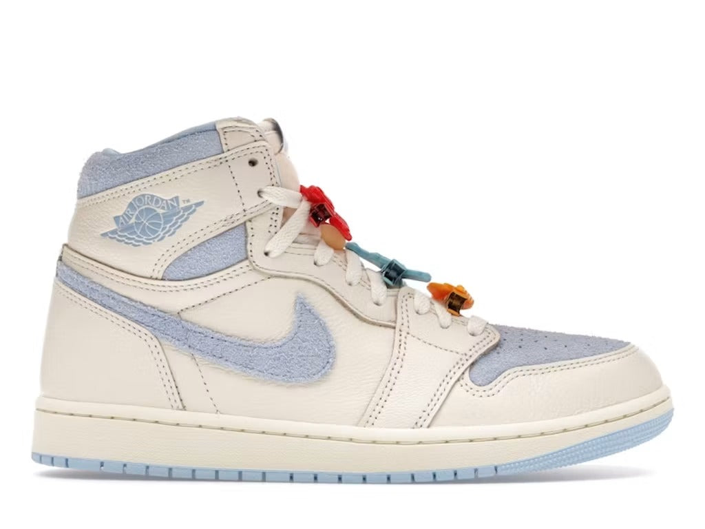 Air Jordan 1 Retro High OG Pale Ivory Psychic Blue (Women's) - US W 7.5 - New - Other - catalog main image