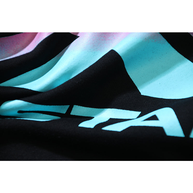 Hellstar Hoodie Wash and Do Old Casual Shorts Summer