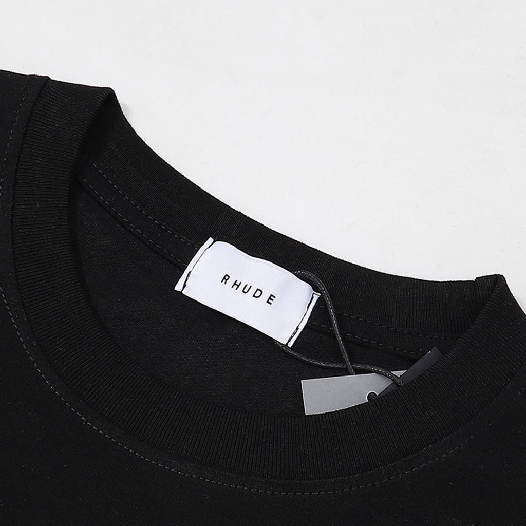 Rhude T-shirts Chevron Logo Repeat