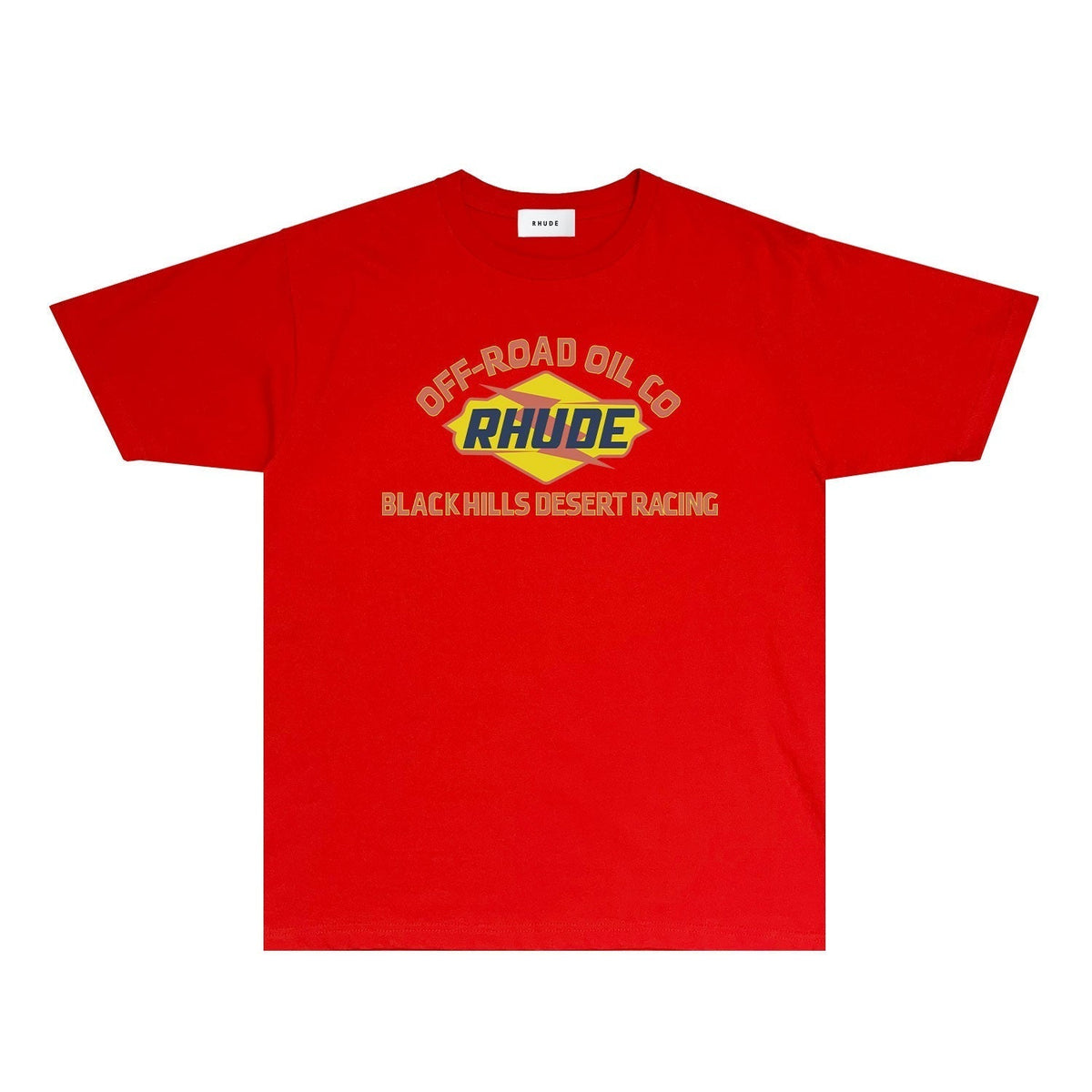 Rhude T-shirts Printed Trendy Pure Cotton