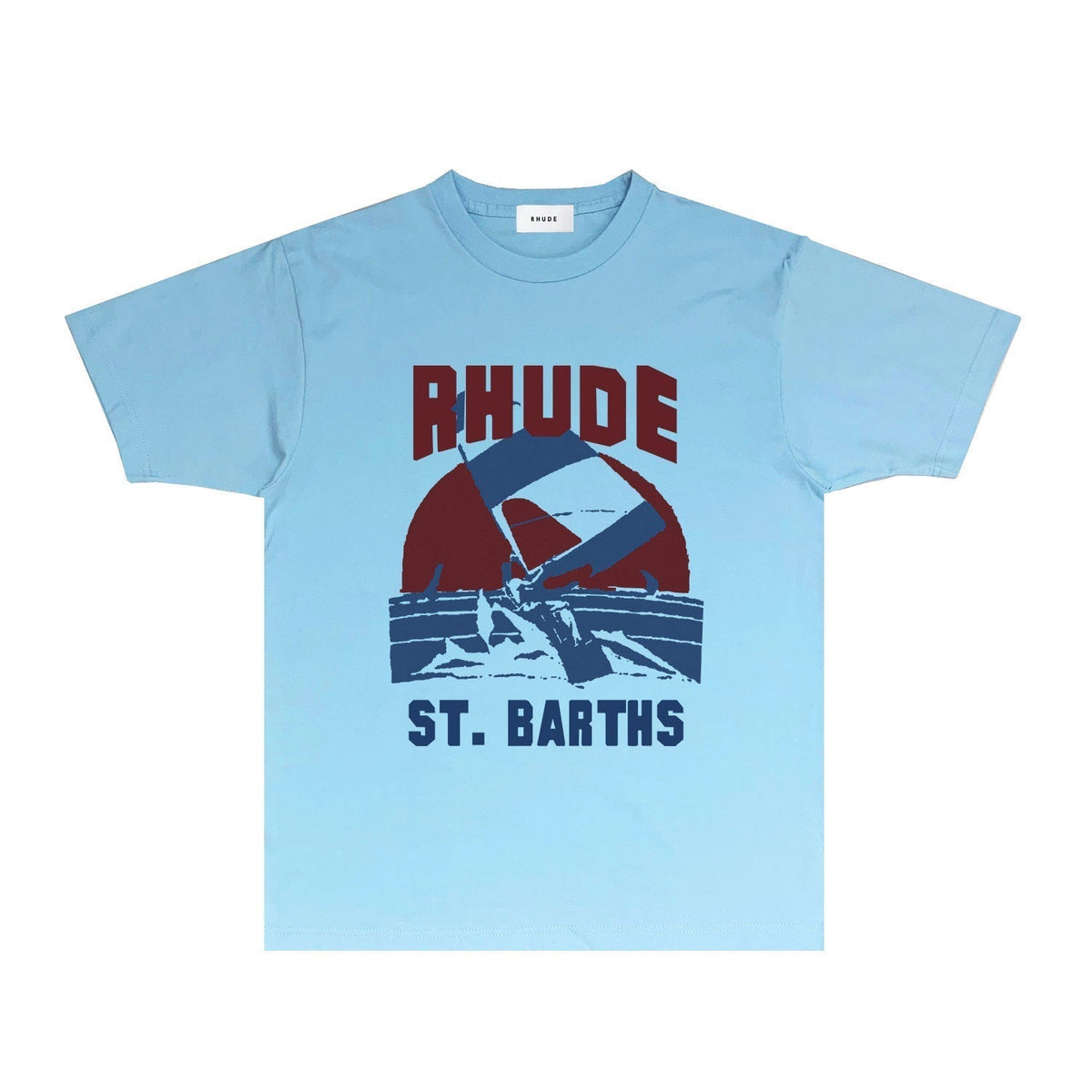 Rhude T-shirts Printed Trendy Pure Cotton