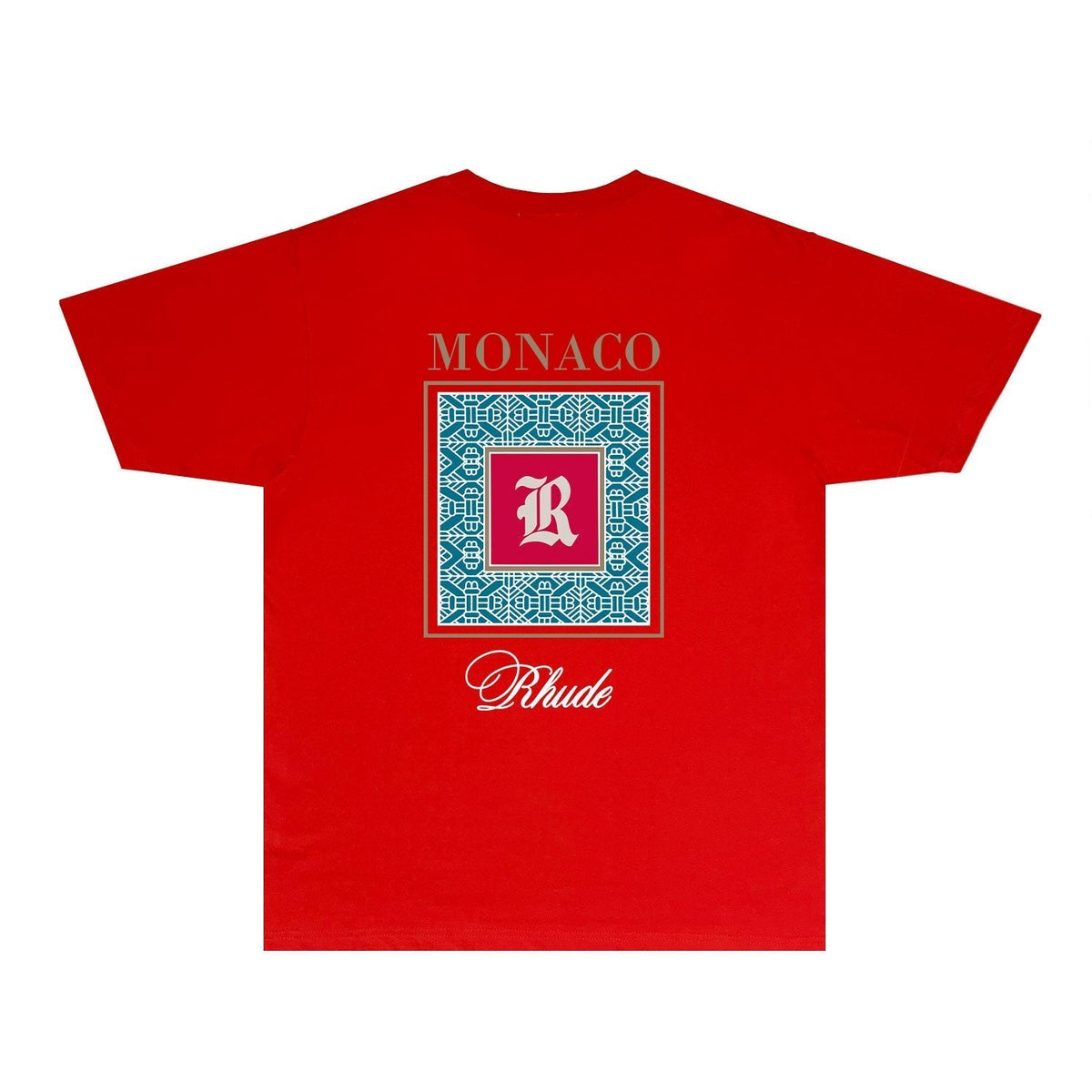 Rhude T-shirts Printed Trendy Pure Cotton