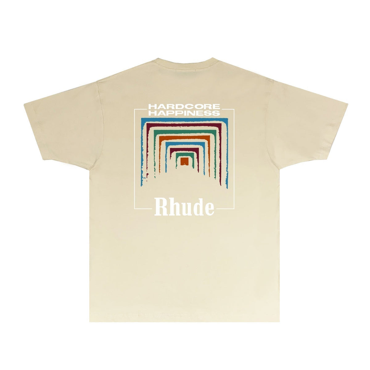 Rhude T-shirts Printed Trendy Pure Cotton