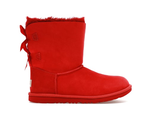 UGG Bailey Bow II Boot Samba Red (Kids)