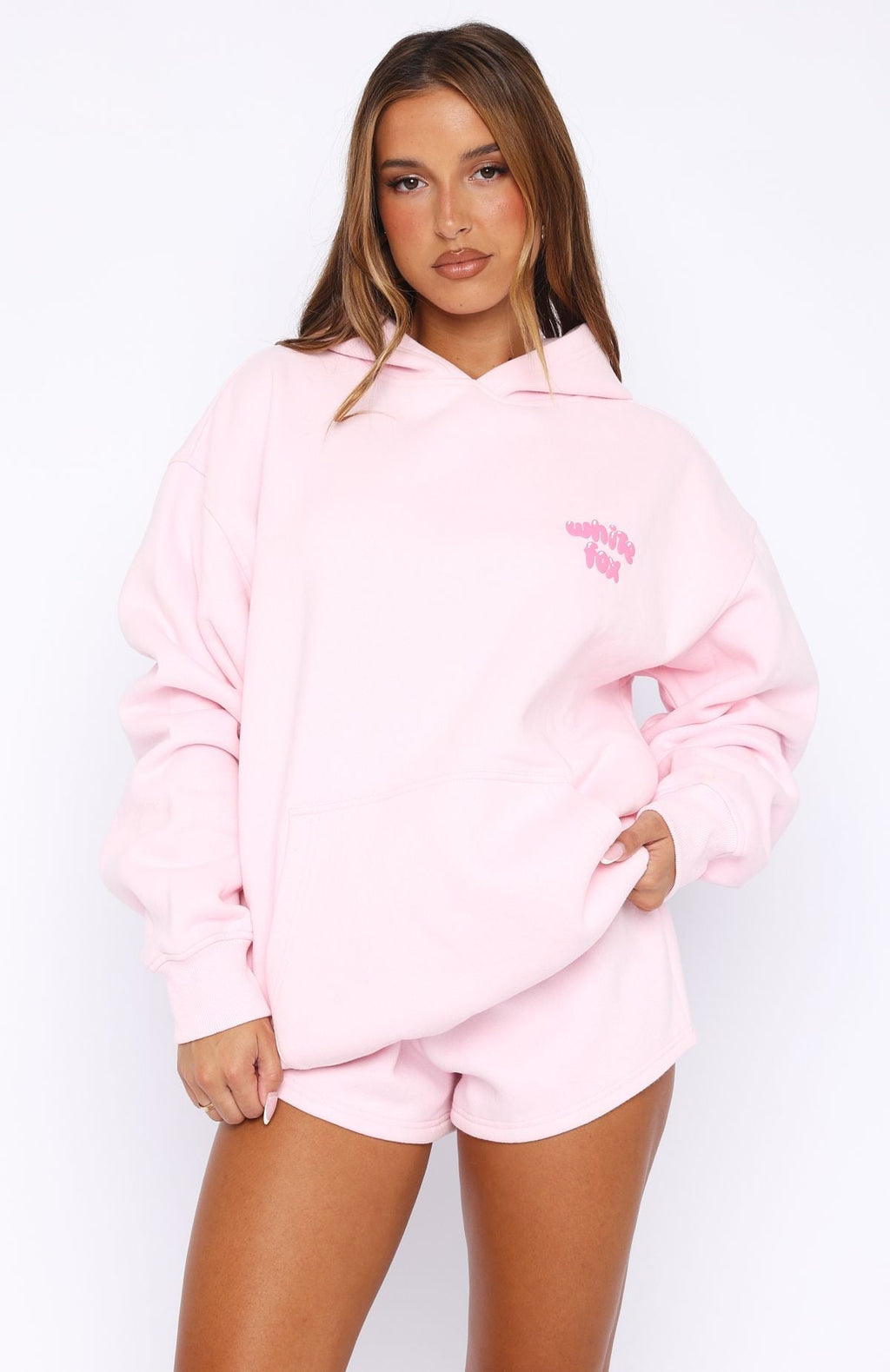 Sweet Sensations Oversized Hoodie Pink