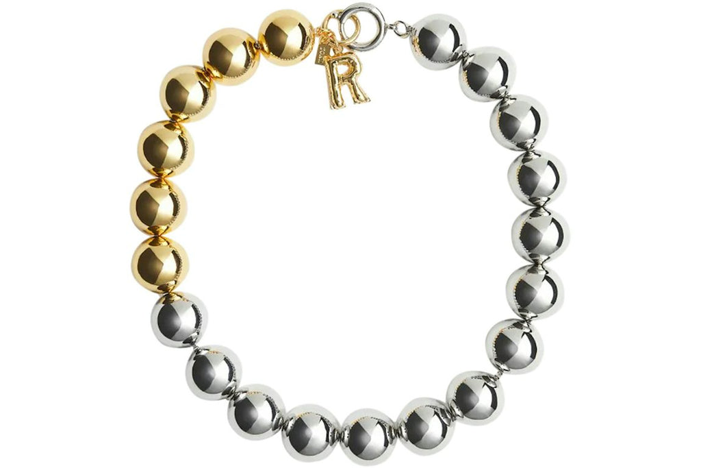 Rokh H&M Chunky Ball-Chain Necklace Silver-Coloured/Gold-Coloured